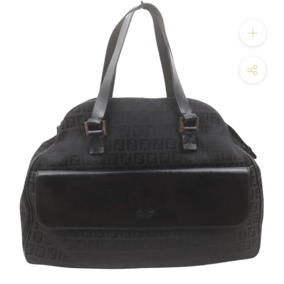 NWOT FENDI SHOULDER BAG BLACK NYLON ** - Picture 1 of 7